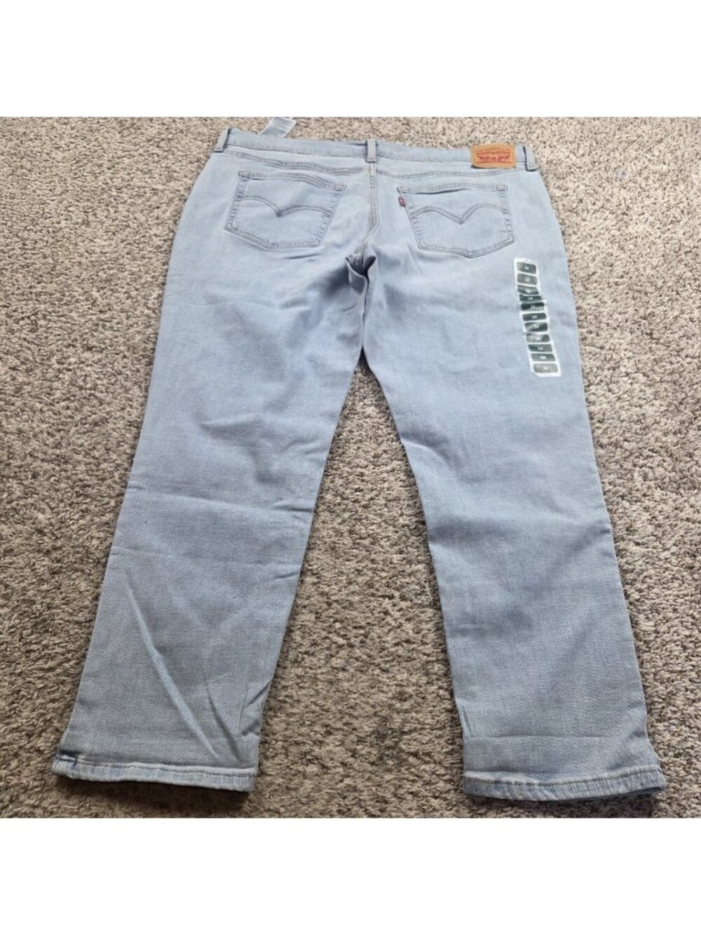 Levis Boyfriend Jeans Women’s 34 Blue Straight Leg Denim Tags